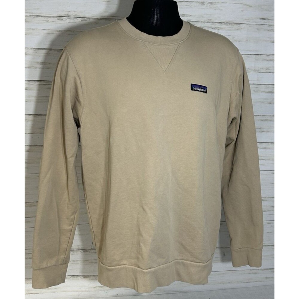 Patagonia Regenerative Organic Cotton Crew Sz LARGE Mens Sweatshirt STY26346FA22